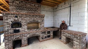 Мангал, печь под казан, мини русская печь. Наш 181объект.