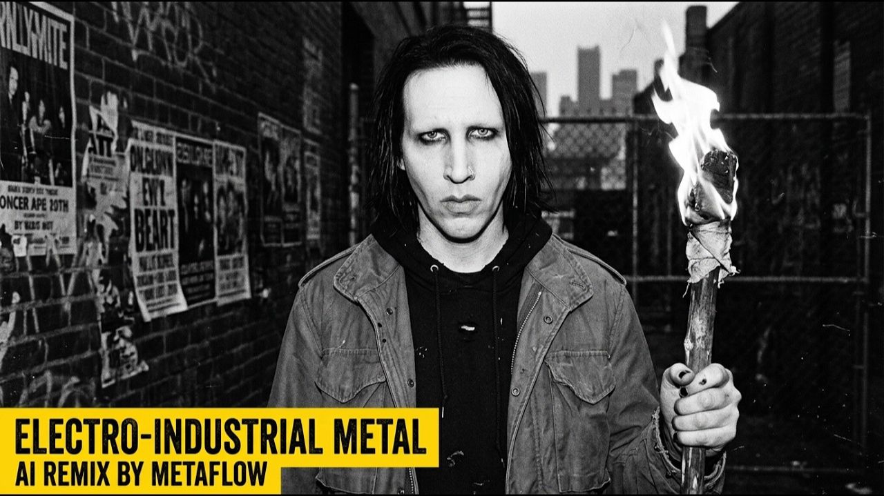 Dark Industrial Rock Mix (Marilyn Manson Style) _ Electro-Industrial Metal Compilation