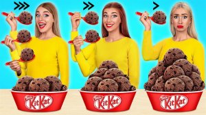 Быстрая Средняя или Медленная Скорость Еды Челлендж #3 от TeenDO Challenge