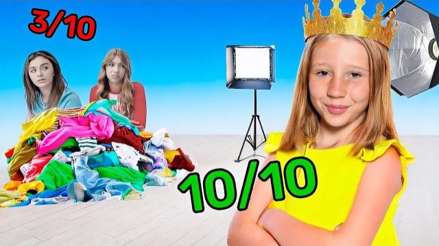 Настя участвует в кастинге моделей