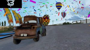 Детская игра по мультику Тачки 3. Спринт машинок по природе!