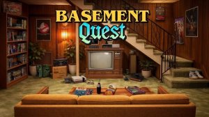📺 BASEMENT Quest ｜ 80s Retro Basement Vibes ｜ Noatalgic Synthwave & 80s Rock Music