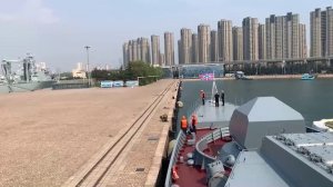 Отряд кораблей покинул порт Циндао в КНР
