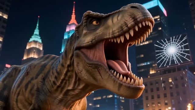 Крошечный тираннозавр Полный фильм 🦖 Похищен и спасен (Полная история)