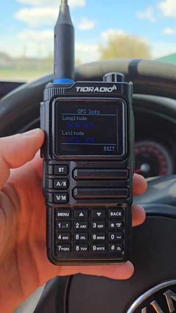 Радиостанция TidradioTD-H9 GPS test смотреть онлайн