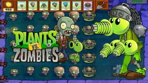 Зомби против растений! Plants vs Zombies ПвЗ PvZ Растения против Зомби Битва прохождение игры