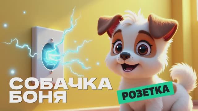УАМНАЯ СОБАЧКА БОНЯ И РОЗЕТКА