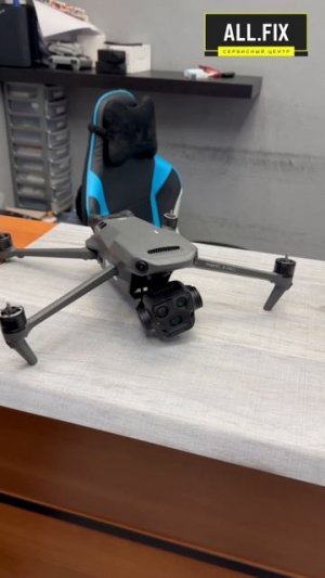 Дрон DJI внезапно упал, возможно из-за РЭБ, починим по гарантии🤝