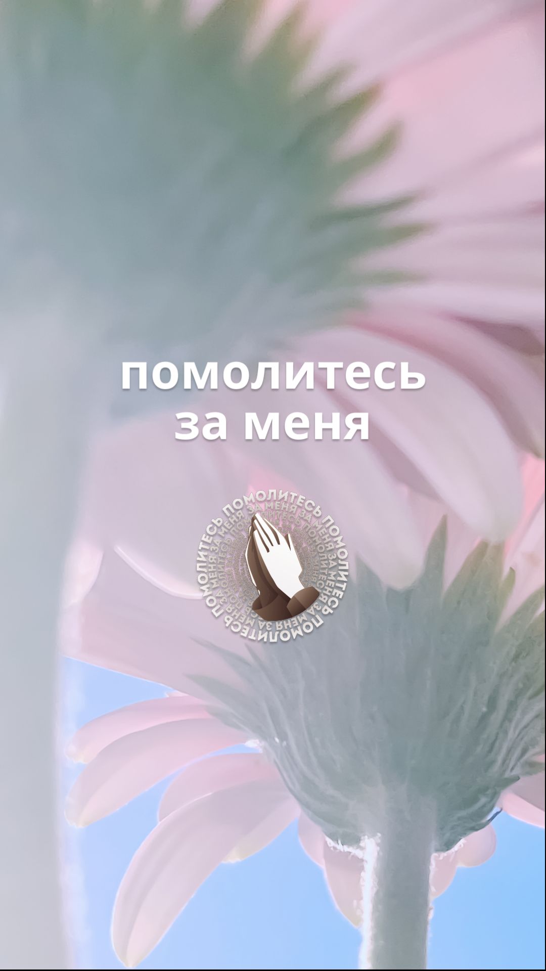 Помолитесь за меня!