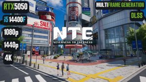Neverness To Everness | RTX 5050 | i5 14400F | 1080p, 1440p, 4K | DLSS, F.G
