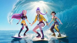 Руми, Мира и Зои занимаются серфингом 🏄♀️🌊 [KPop «Охотники на демонов»]