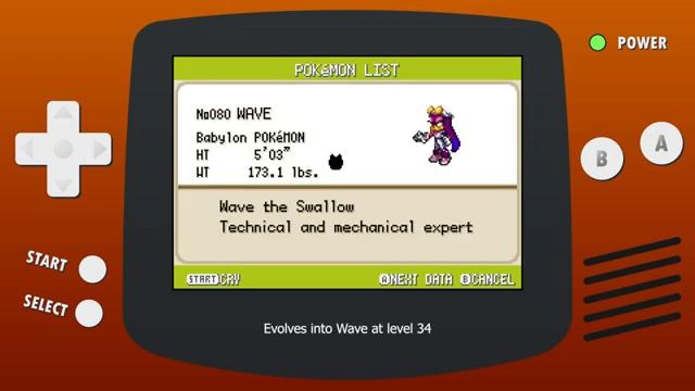 Sonicmon Fire Red Pokedex with Wild Locations and Evolution Methods (Pokemon GBA Rom Hack)