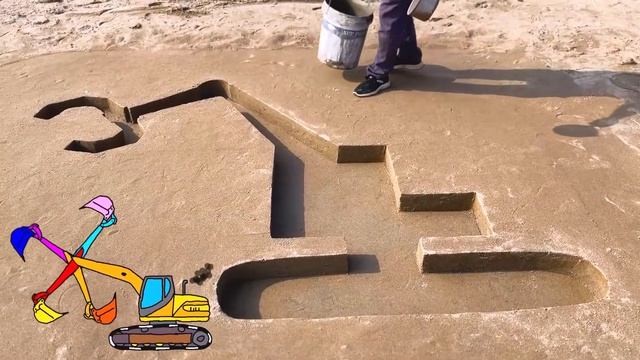 How to make Forklift Truck with Cement & Orbeez, Giant Balloons of Sodas, Fanta, Coca Cola vs Mentos