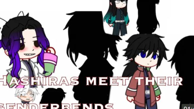 Hashiras Meet Their Genderbends, Kny, My Au, Gacha Club, Short Asf,