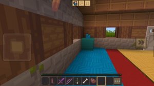 2 часть как я играю в ненастоящий Minecraft с моим младшим братом