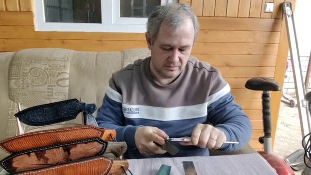 Причины о которых мы молчали:Ардонец, Масленников и я. Авторские ножи с формованными ножнами.