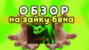 🐇🟢Обзор на зайку Бена.#зайкабен#чикенган#оценка#видео#обзор#итог.