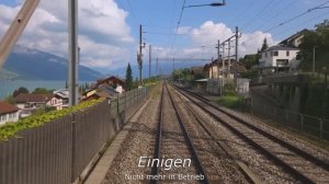 🚄 4К SmartTV ➤ 🌄 По прекрасному Бернскому нагорью - Обер-Ланд (Тун - Интерлакен, Швейцария)! 🌄