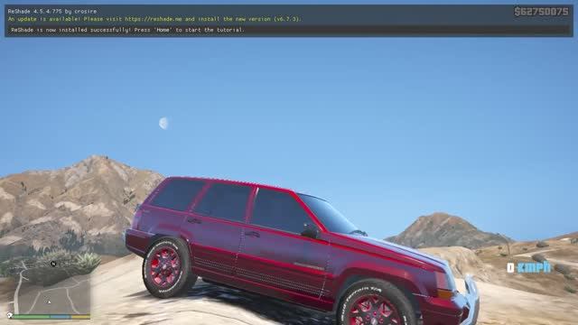 1993 Jeep Grand Cherokee (ZJ) обычный день из 90х в гта 5 проверяю проходимость легенды и валю всех