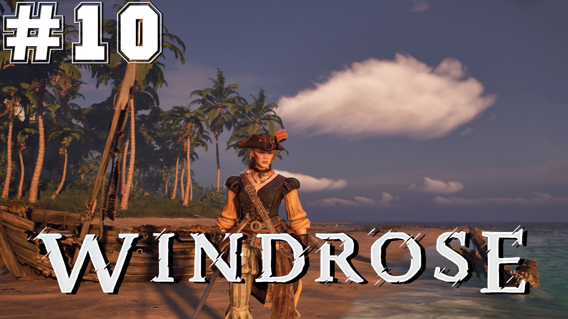 Windrose #10 - Марлоу, сумасшедший, точки интереса