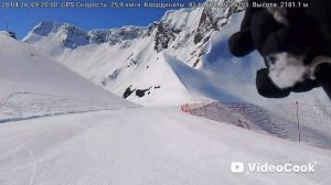 Горнолыжный курорт красная поляна трасса цырк 2