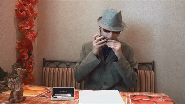 Битлз, кавер на губной гармошке. Эй, Джуд! Hey Jude harmonica cover. (С аккомпанементом)