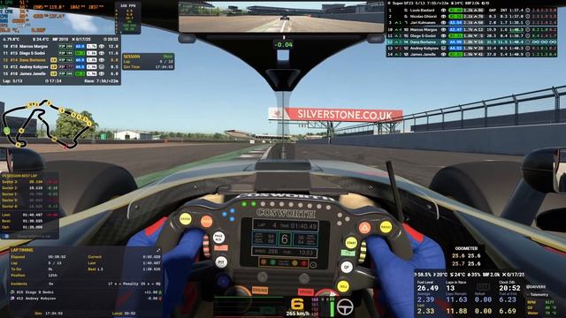 iRacing  Formula B - Super Formula Series - Fixed [02-05-2026 20-33-09] - Silverstone Circuit