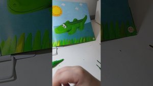лепка для детей крокодил 
.mp4