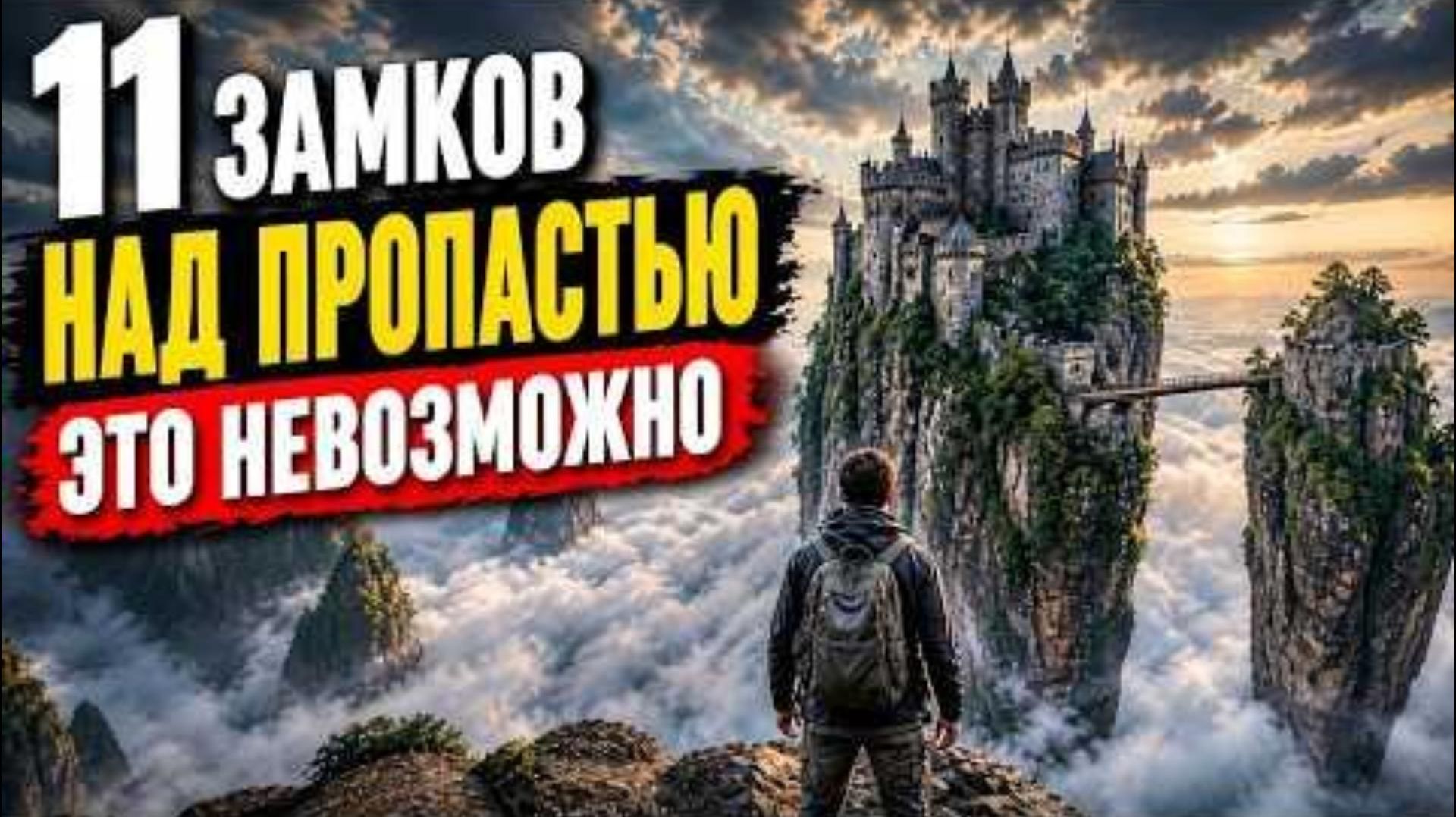 11 ЗАМКОВ, КОТОРЫЕ БРОСАЮТ ВЫЗОВ ЗАКОНАМ ФИЗИКИ… ЭТО РЕАЛЬНО СУЩЕСТВУЕТ!