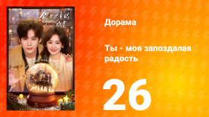Ты - моя запоздалая радость 26 серия