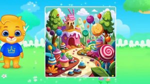 Детский развивающий мультфильм, пазлы, головоломка.