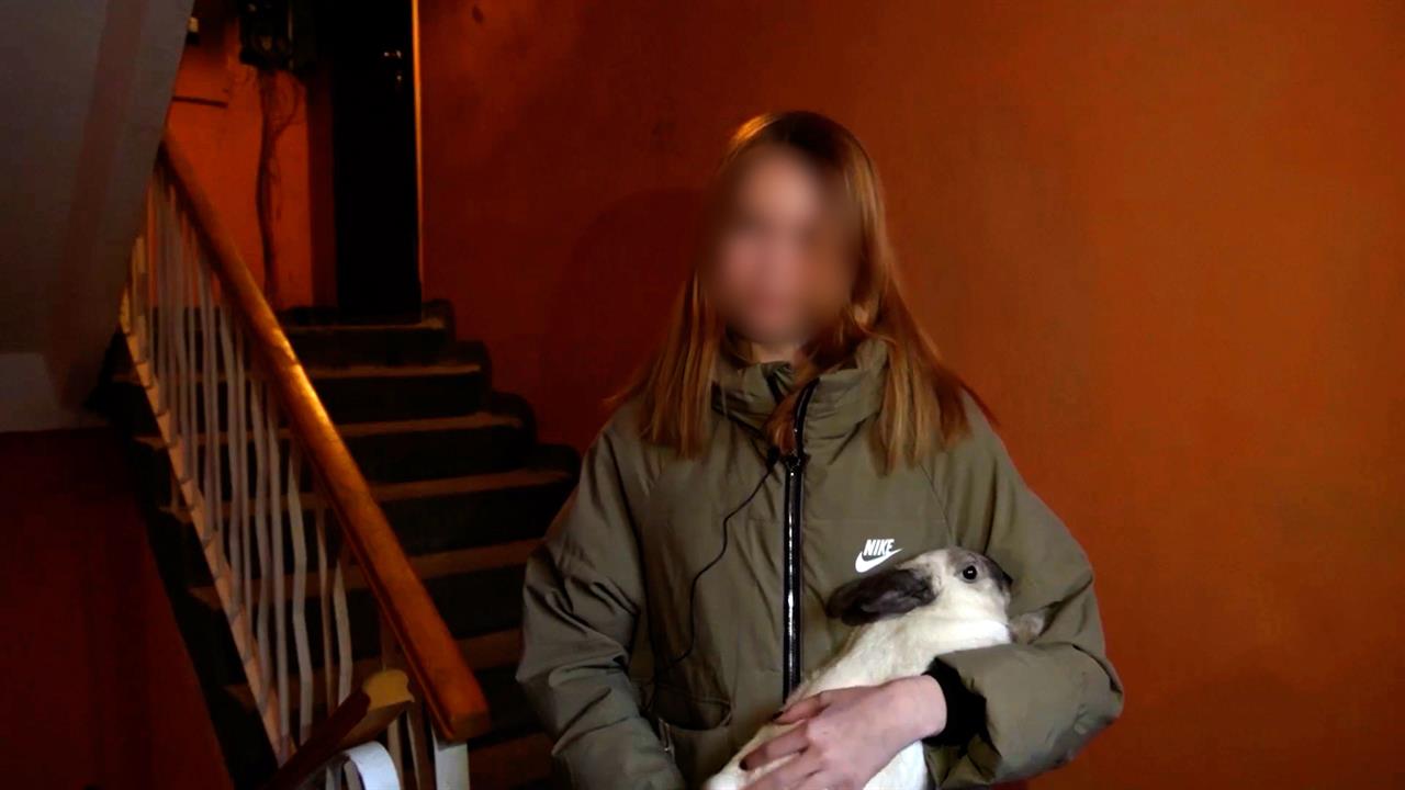 Сотрудники ГИБДД спасли девочку и ее кролика из горящего дома в Вологде.