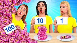 100 Слоев еды Челлендж # Смешные Ситуации от TeenDO Challenge
