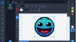 как сделать смайлик из geometry dash в cocrea «без звука сам хз почему но я снимал со звуком»