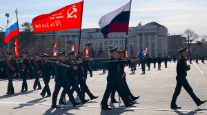 Парад Победы. Иркутск. Первая репетиция 02.05.2026