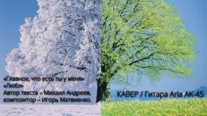 Главное, что есть ты у меня _ Любэ _ КАВЕР _ Гитара _ Aria AK-45 _ 28.03.2026