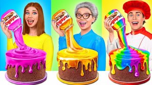 Кулинарный Челлендж# Я против Бабушки # Потрясающие Кухонные Лайфхаки от TeenDO Challenge