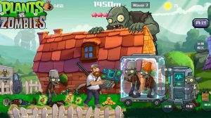 Растения против Зомби Dave Rush Битва прохождение Plants vs Zombies ПвЗ PvZ