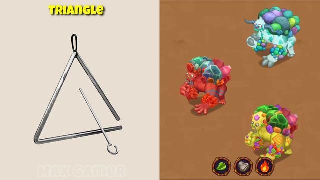 Amber Island All Monster Instruments 2026 ~ My Singing Monsters