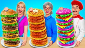 Кулинарный Челлендж# Я против Бабушки # Кухонные гаджеты и Лайфхаки для родителей от TeenDO