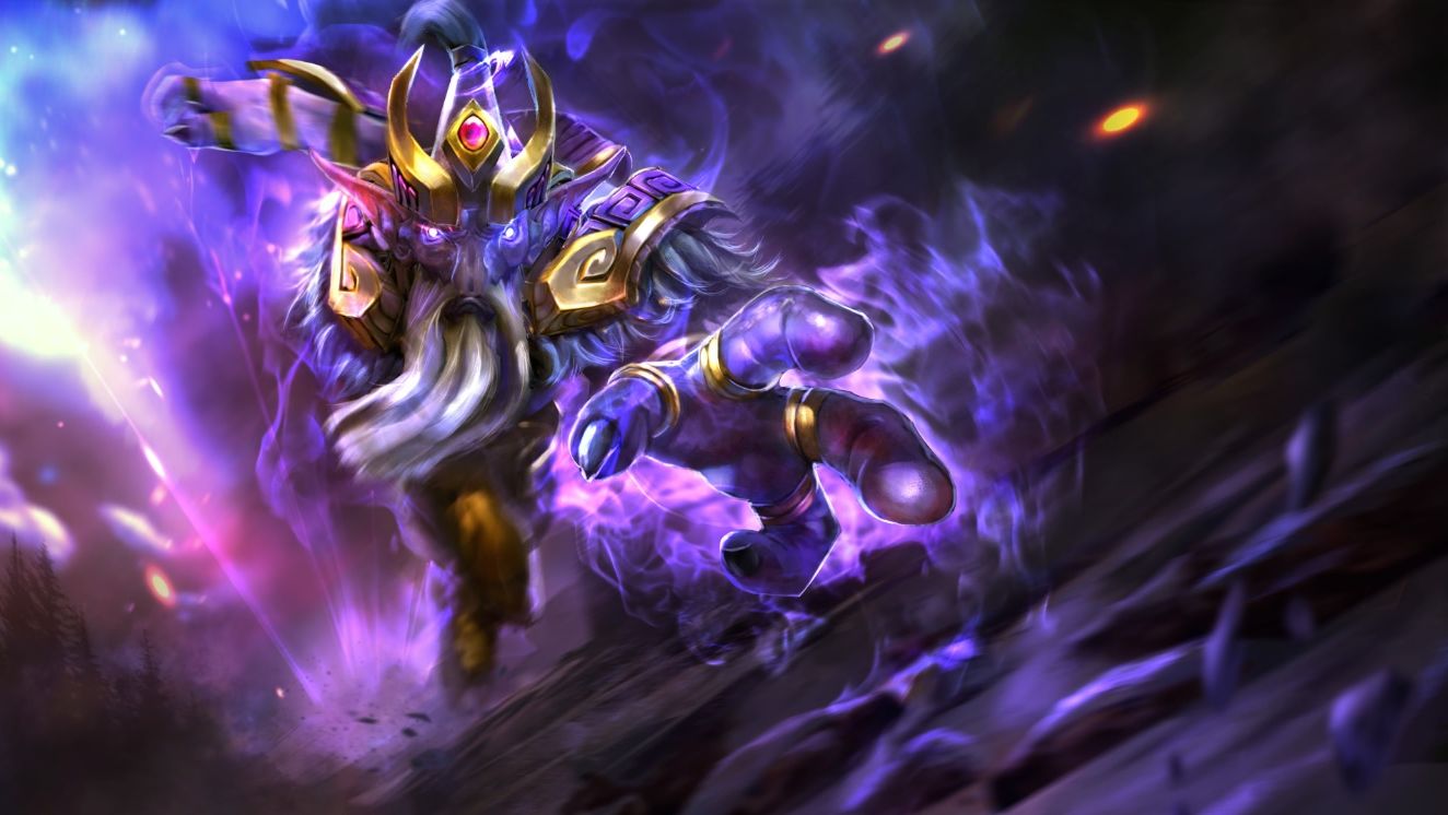 DOTA 2 (Dark Seer gameplay)