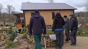 Приятный вечер, в Совином Доле и основа стройки