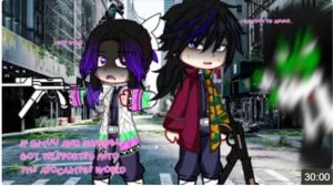 If Giyuu And Shinobu Got Teleported Into The Apocalypse World, Gacha Club, Giyushino, My Au