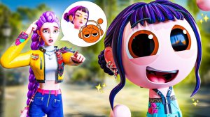 РУМИ, МИРА И ЗОИ ПРЕВРАТИЛИСЬ В СПРУНКИ??? K-Pop Охотницы на Демонов Huntrix анимация