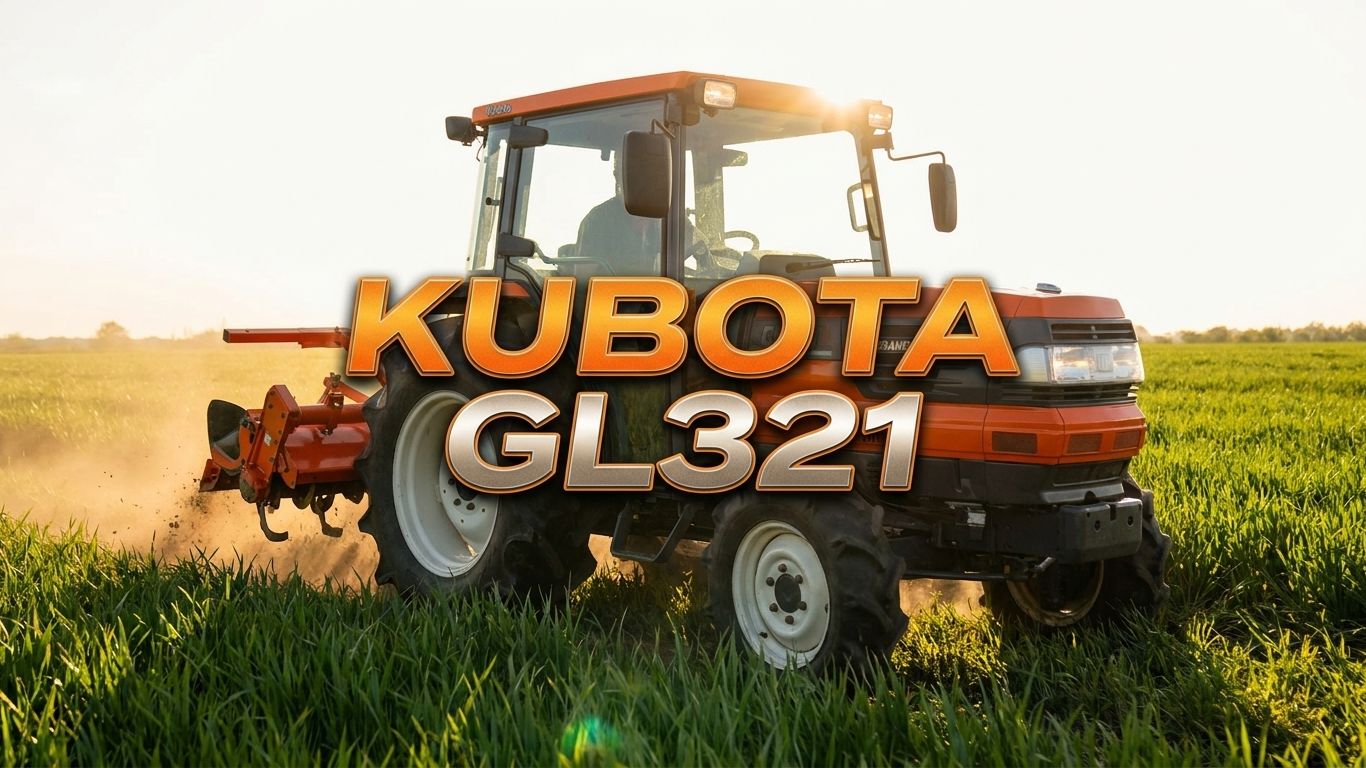 Обзор трактора Kubota GL321 --- ПРОДАН!✅