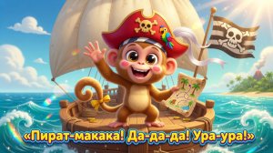 Пират-макака — самая весёлая пиратская песенка!