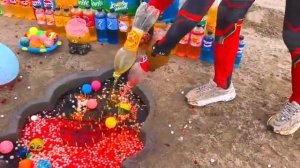 How to make Tralalero Tralala with Orbeez, Balloons of Fanta, Big Coca Cola, Mtn Dew, Soda vs Mentos