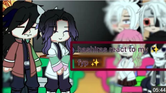 • Hashiras React To My ✨Fyp✨ • [ Ds, Kny ] [Gacha Club] [ Giyushino, Tankana, Sanekana ] [ Part 1 M