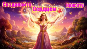 Создавайте  сердцем красоту