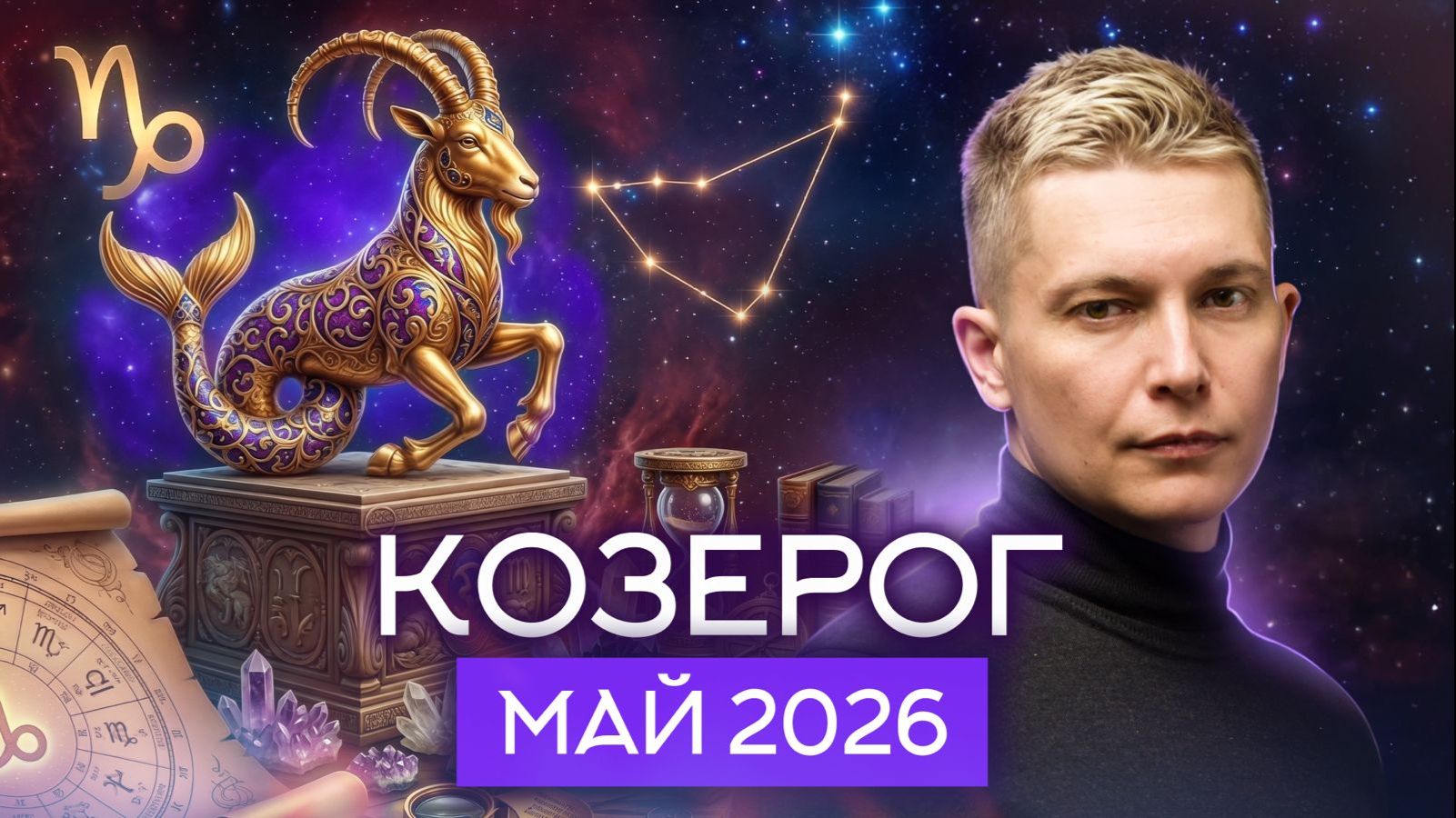 Козерог Май 2026. Почувствуйте цветущую весну! Душевный гороскоп Павел Чудинов